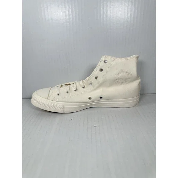 Size 9 Converse Chuck Taylor Hi Egret White Shoe Sneaker A10964C Mens NEW